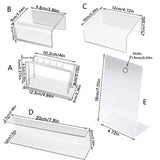 N1HE Acrylic Jewelry Display Plate Lip Nail Display Rack