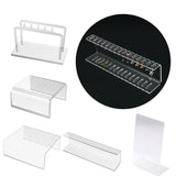 N1HE Acrylic Jewelry Display Plate Lip Nail Display Rack