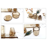 Resin Molds Bathroom Accessories Set Toothbrush Cup Diffuser Bottle Mold