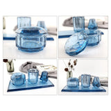 Resin Molds Bathroom Accessories Set Toothbrush Cup Diffuser Bottle Mold