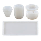 Resin Molds Bathroom Accessories Set Toothbrush Cup Diffuser Bottle Mold