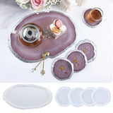 5 Pcs Silicone Dish Molds for DIY Jewelry Storage