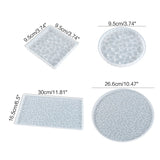 Coaster Silicone Resin Mold for Wedding Party Home Decor