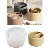 Taichi Shape Planter Mold Succulent Plant Pot Silicone Mold