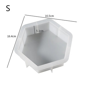 Upgrade Hexagonal Silicone Mold for Resin Casting - Home Decor