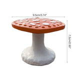 Round Mushroom Earring Display Stand 26 Holes Jewelry Holder