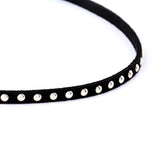 90's Inspired Rivet Necklaces Vintage Punk Gothic Choker Necklace
