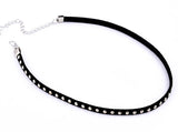 90's Inspired Rivet Necklaces Vintage Punk Gothic Choker Necklace