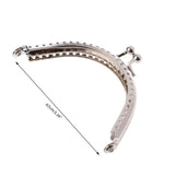 Metal Coin Purse Bag DIY Craft Frame Kiss Clasp Lock Accessories