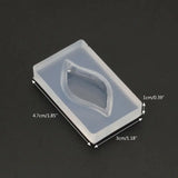 N80E Leaf Pendant Silicone Mold for Resin Jewelry Making