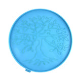 Tree of Life Wall Decor Mold Round Tray Silicone Mold