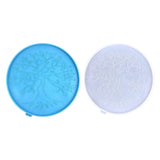 Tree of Life Wall Decor Mold Round Tray Silicone Mold