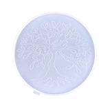 Tree of Life Wall Decor Mold Round Tray Silicone Mold