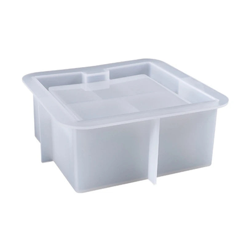 Square Silicone Coaster Mold for Epoxy Resin Casting