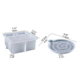 Square Silicone Coaster Mold for Epoxy Resin Casting