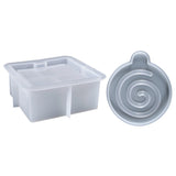 Square Silicone Coaster Mold for Epoxy Resin Casting