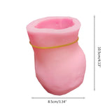 Boy Succulent Flower Pot Epoxy Resin Mold Concrete Vase Silicone DIY Crafts