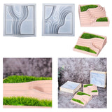 Terraced Field Epoxy Resin Mold for Succulent Plants
