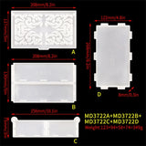 N84D Epoxy Resin Mold for Jewelry Holder Case