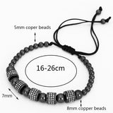 CZ Charm Anil Arjandas Bracelet Micro Pave Setting Czech Braiding