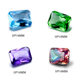 NASIYA Crystal Spinel 10*14 MM CZ Bijoux Loose Gemstones 10 Pcs