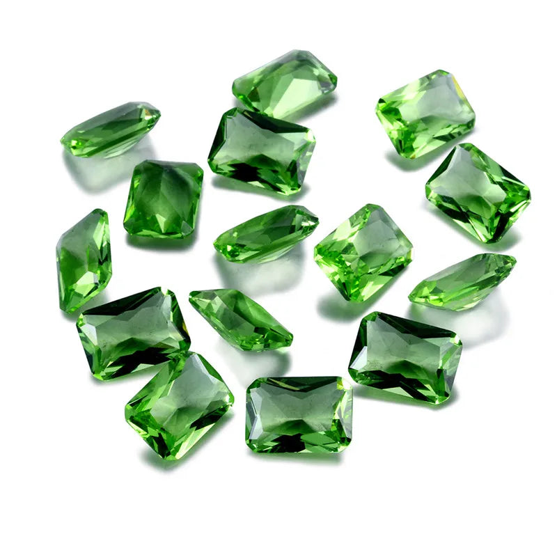 NASIYA Crystal Spinel 10*14 MM CZ Bijoux Loose Gemstones 10 Pcs