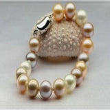 Pink South Sea Multi Pearl Bracelet AAA
