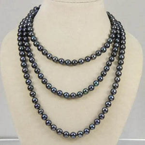 Tahitian Pearl Necklace AA 50 Inches
