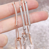 Adjustable Bracelets Micro Paved Cubic Zircon Charm Bracelet NWLFJA0255E