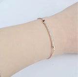 Adjustable Bracelets Micro Paved Cubic Zircon Charm Bracelet NWLFJA0255E