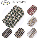 Electroplate Glass Beads Strands Edge Plated Heart Red 10x10x4mm for Jewelry