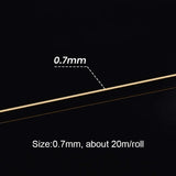 20m Copper Wire Jewelry Craft 65-Feet/21-Yard