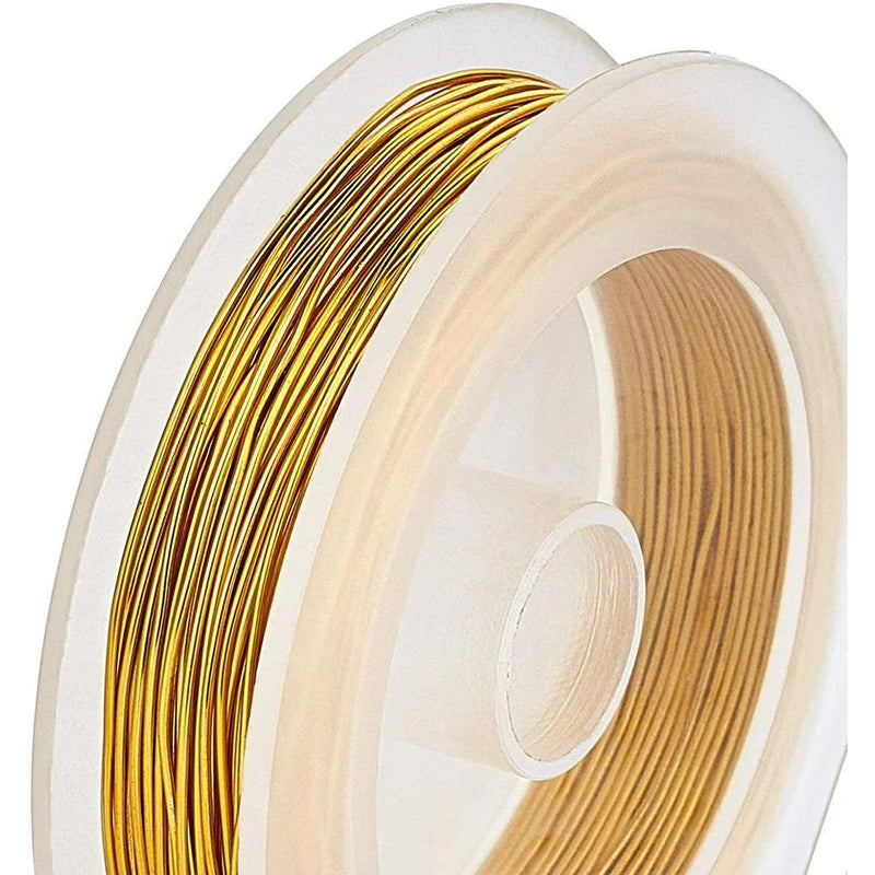 20m Copper Wire Jewelry Craft 65-Feet/21-Yard