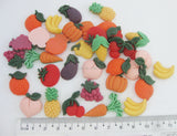 NBNLEL Flatback Resin Buttons Mix 30Pcs DIY Scrapbooking Embellishment