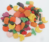 NBNLEL Flatback Resin Buttons Mix 30Pcs DIY Scrapbooking Embellishment