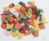 NBNLEL Flatback Resin Buttons Mix 30Pcs DIY Scrapbooking Embellishment