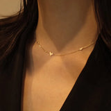 925 Silver Heart Necklace for Women, Sweet Simplicity Jewelry
