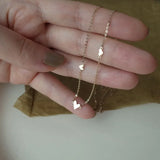 925 Silver Heart Necklace for Women, Sweet Simplicity Jewelry