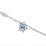 925 Sterling Silver Star Necklace for Women Girl