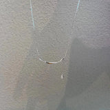 925 Silver Zircon Necklace for Women - Wedding Party Gift
