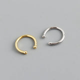 925 Sterling Silver Ear Clip for Women Classic Jewelry