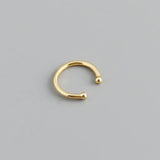 925 Sterling Silver Ear Clip for Women Classic Jewelry