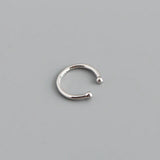925 Sterling Silver Ear Clip for Women Classic Jewelry