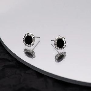 925 Silver Irregular Earrings for Women Girl Birthday Gift