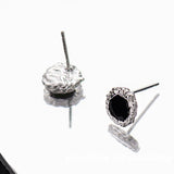 925 Silver Irregular Earrings for Women Girl Birthday Gift