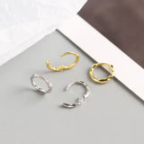 925 Sterling Silver Twine Earrings for Women