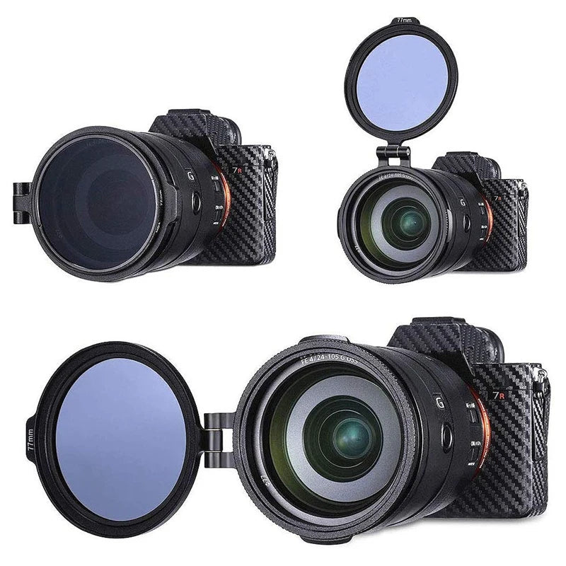 Quick Release Switch Bracket Lens Filter 72MM