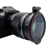 Quick Release Switch Bracket Lens Filter 72MM