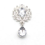 Delicate Crystal Brooch - Wedding Holiday Invitation Accessory