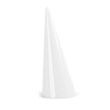 Finger Cone Ring Stand Holder Display Plastic White